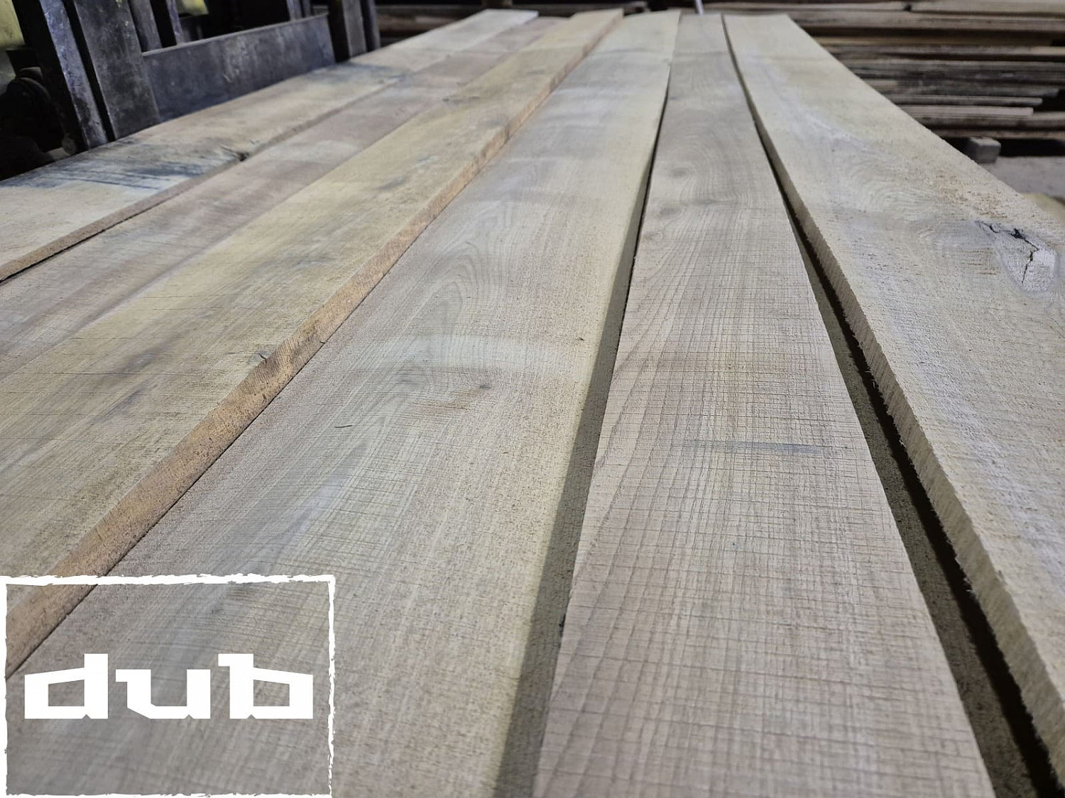 Ламель некалиброванная из дуба 1-2 сорт 3000х80х15-25
